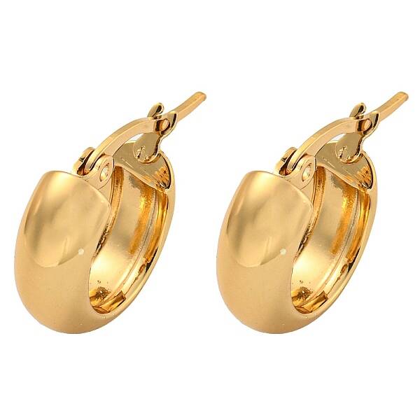 202 Stainless Steel Hoop Earrings