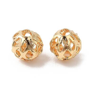 Hollow Brass Beads