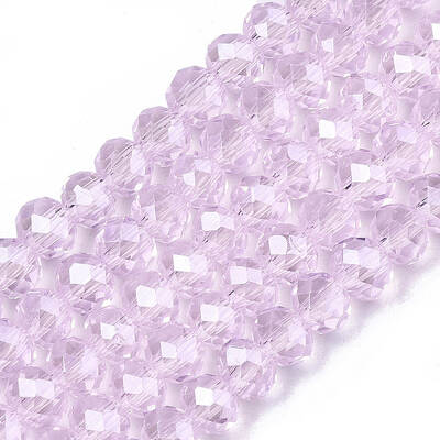Electroplate Glass Beads Strands