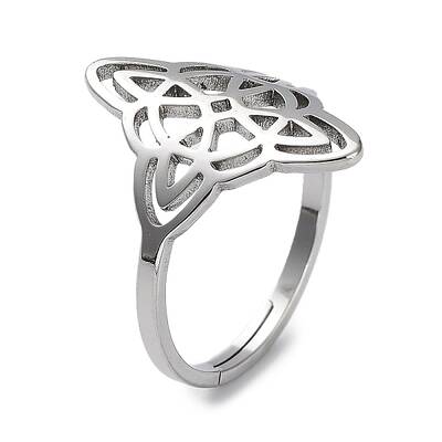 Non-Tarnish 304 Stainless Steel Adjustable Rings