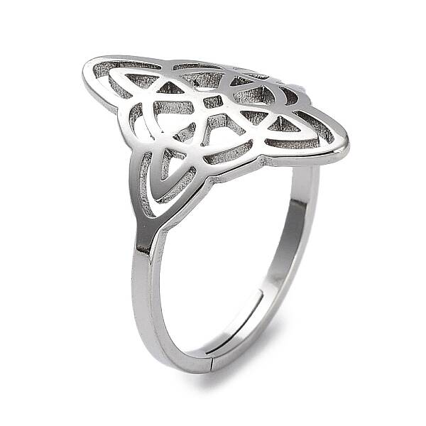 Non-Tarnish 304 Stainless Steel Adjustable Rings