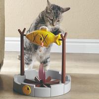 Interactive Cat Treat-Dispensing Cat Toy- 11\