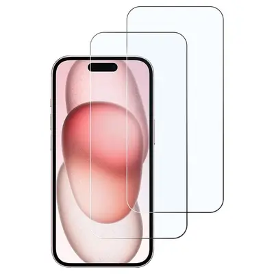 Screen Protector, 2 Counts Phone Tempered Glass Screen Protector, Film Full Coverage Screen Protector for iPhone X 11 12 13 1...