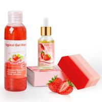Feminine Wash & Yoni Oil & Yoni Soap Set for Women, Yoni Wash for Vaginal Ph Balance Remove Odor Moisturizing, 1 Fl.Oz Femini...