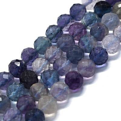 Natural Fluorite Beads Strands