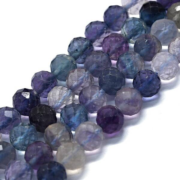 Natural Fluorite Beads Strands