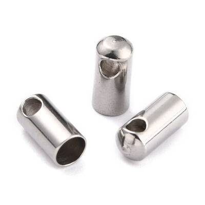 Tarnish Resistant 304 Stainless Steel Cord Ends