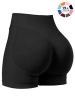 Women's High Waist Sports Shorts, Breathable Comfortable High Stretch Skinny Shorts, Gym Shorts, Ladies Sportswear for Indoor...