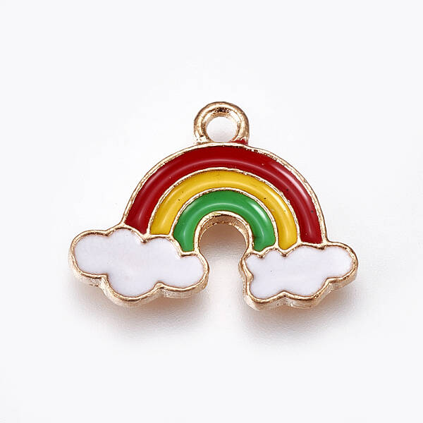 Alloy Enamel Pendants