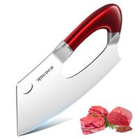 ROCOCO FallFreshness Professional Stainless Steel Chef Knife: Unique Effort-Saving Meat Cleaver for Cutting Vegetables—Than...