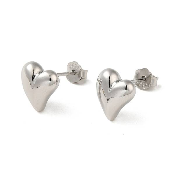 Anti-Tarnish 925 Sterling Silver Stud Earrings for Women