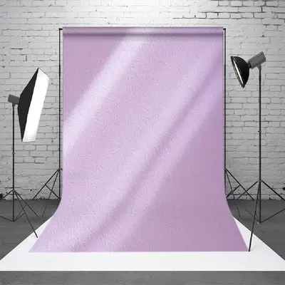 Light Purple Cement Wall Sunlight Fine Art Backdrop - Aperturee
