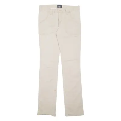 CALVIN KLEIN JEANS Womens Trousers Beige Regular Tapered W30 L33