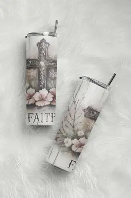 Faith Cross Tumbler
