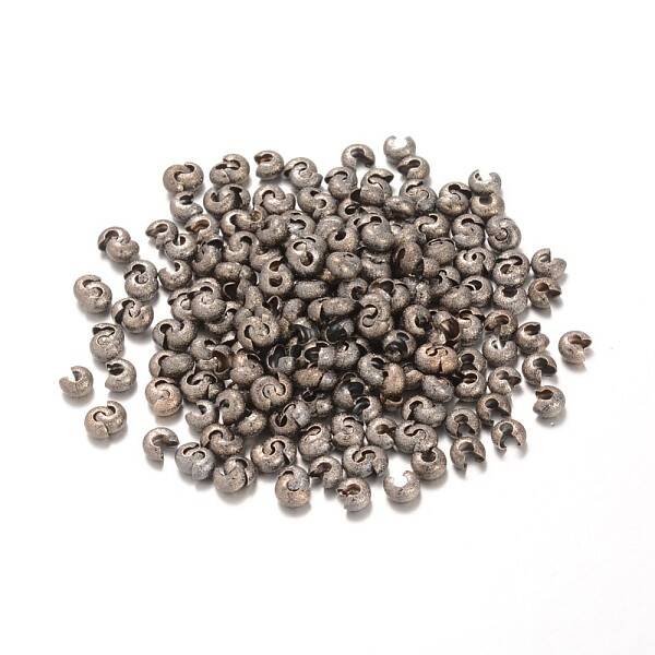 Brass Crimp Beads Covers
