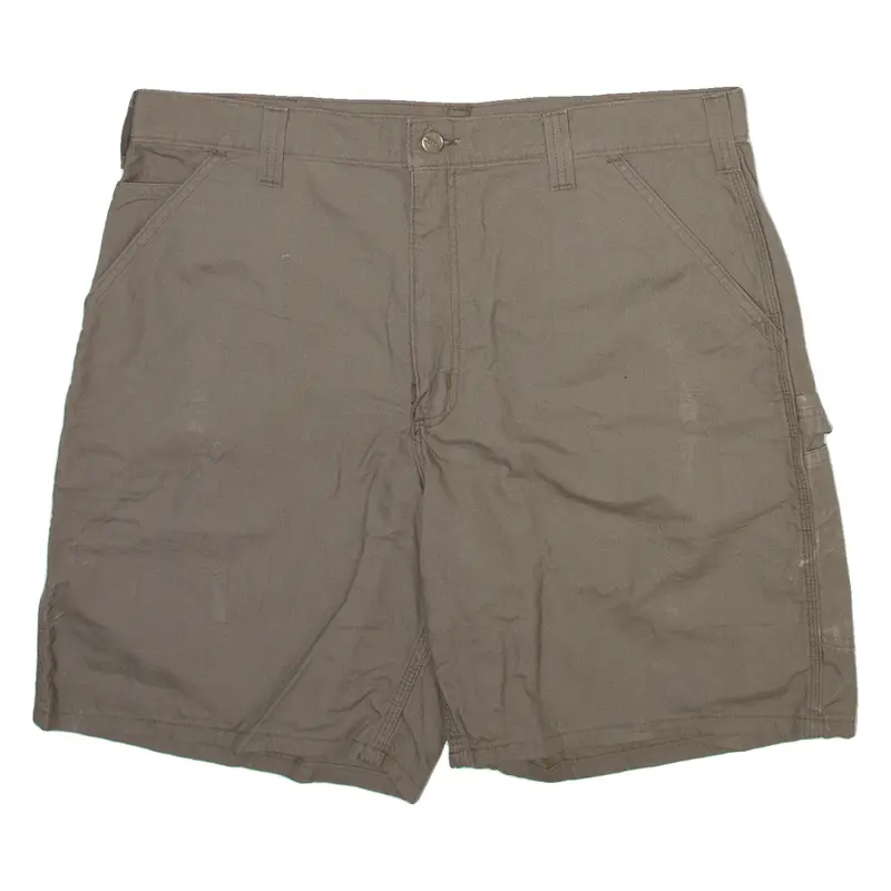CARHARTT Carpenter Mens Workwear Shorts Grey Relaxed XL W38