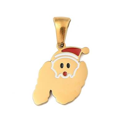 Christmas Theme 304 Stainless Steel Pendants