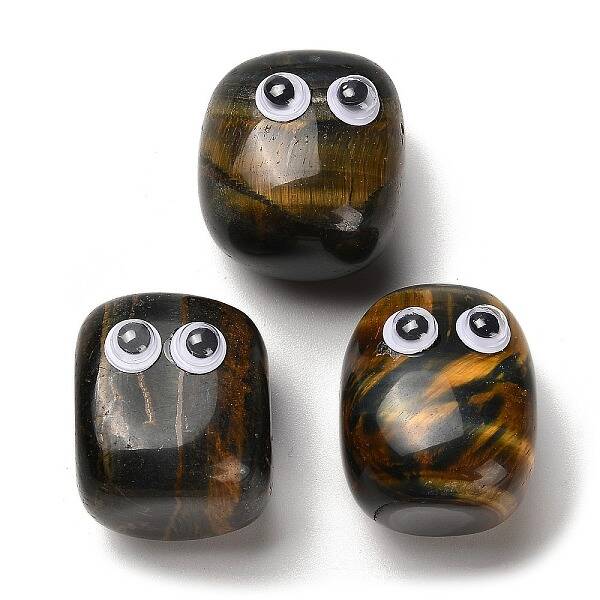 Natural Tiger Eye Display Decorations