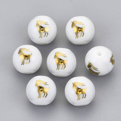 Electroplate Glass Beads