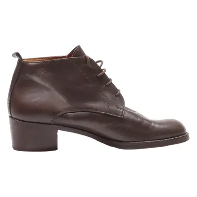 VIVACE Ankle Boots Brown Leather Womens UK 6