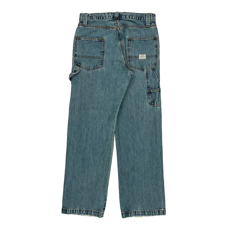 Signature By Levis Carpenter Jeans - 30W 31L Blue Cotton | Size: 30″ waist