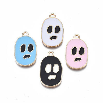 Alloy Enamel Pendants