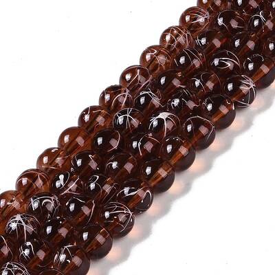 Drawbench Transparent Glass Beads Strands