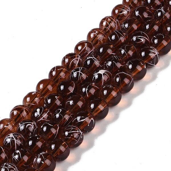 Drawbench Transparent Glass Beads Strands