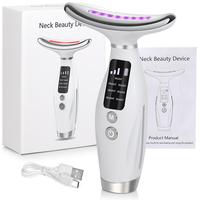 Neck Massager, Facial and Neck Massage Tool, Suitable for Facial, Neck, and Leg Massage, Facial Beauty Machine for Women Men,...