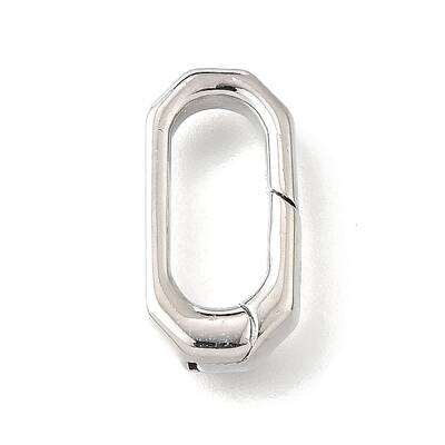 Brass Spring Gate Rings