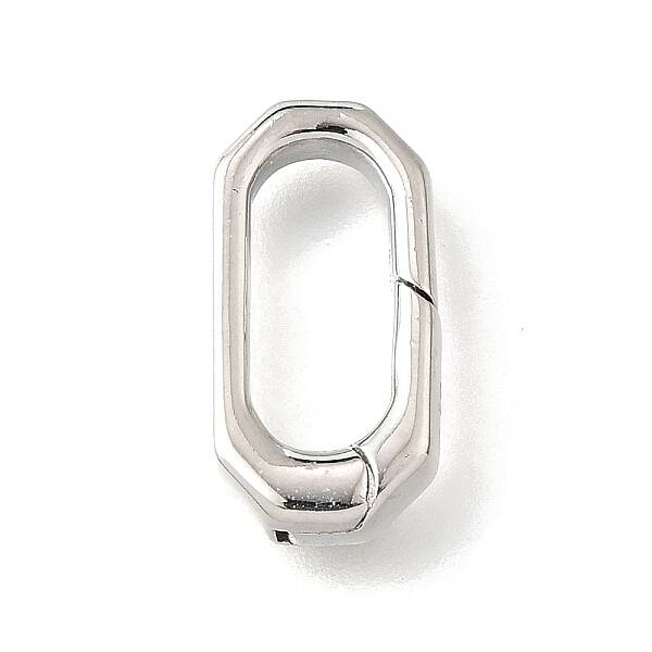 Brass Spring Gate Rings