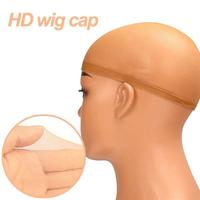 Uneed Human Hair Wigs HD Wig Cap(2 packs,4 pieces)