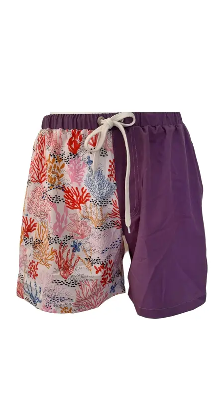 Coral Reef Swim Shorts | Size: Medium | Color: Grapeseed