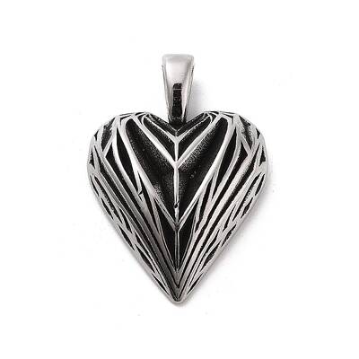 Retro 304 Stainless Steel Pendants