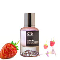 City Love, by CN1 Fragrance | Women's Perfume (50ml/1.7fl oz), Eau de Parfum (EDP) | Strawberry, Bergamot, Jasmine, Patchouli...