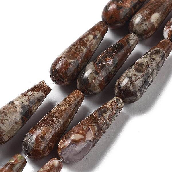 Natural Wealth Stone Jasper Beads Strands