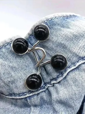 Women's 2023 New Stylish Daisy Design Brooch Pin, Button Decorative Pocket Clip Pins, Clothes & Waist Fixed Tool to Prevent S...