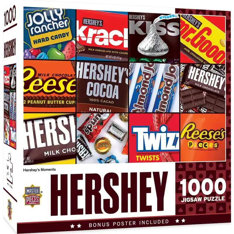 MasterPieces - Hershey's Moments 1000 Piece Jigsaw Puzzle