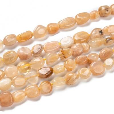 Natural Sunstone Beads Strands