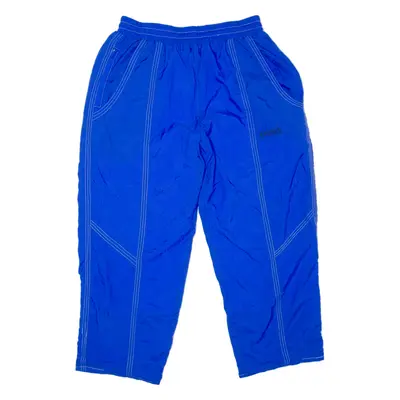 DEESEE Track Pants Blue Straight Mens XL W30 L25