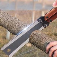 Folding Saw, Portable Versatile SK5 Steel Folding Saw with Ergonomic Handle, Heavy Duty Hand Tools Ideal for Cutting, Woodwor...