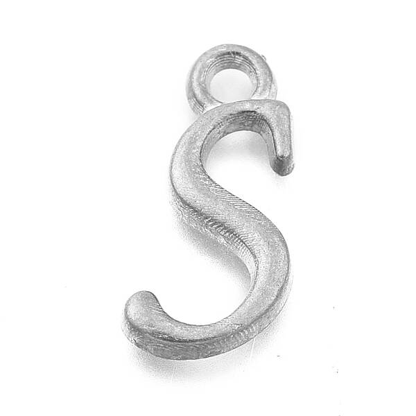 Alloy Letter Pendants
