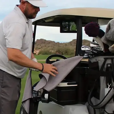 Magnetic Golf Towel, Waffle Pattern Golf Towel, Golf Accessories For Men Women