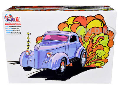Skill 2 Model Kit 1936 Ford Coupe Gasser 3-in-1 Kit 1/25 Scale Model by AMT