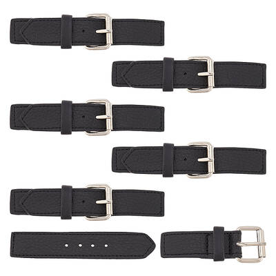 6 Sets PU Leather Buckles
