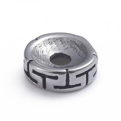 Retro 304 Stainless Steel Spacer Beads