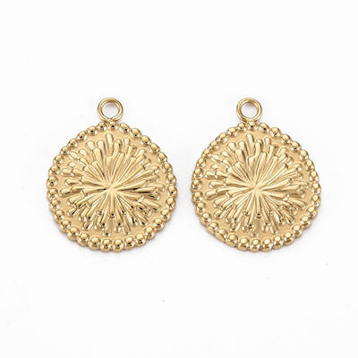 Ion Plating(IP) 304 Stainless Steel Pendants