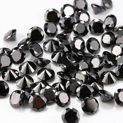 Diamond Shaped Cubic Zirconia Pointed Back Cabochons