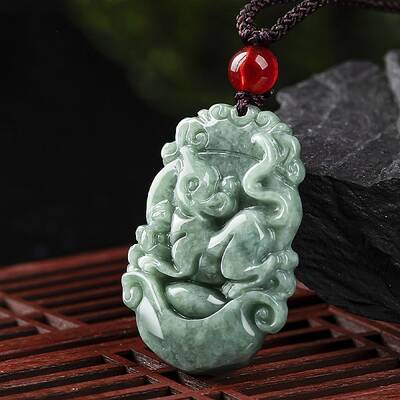Natural Jadeite Pendant Necklaces
