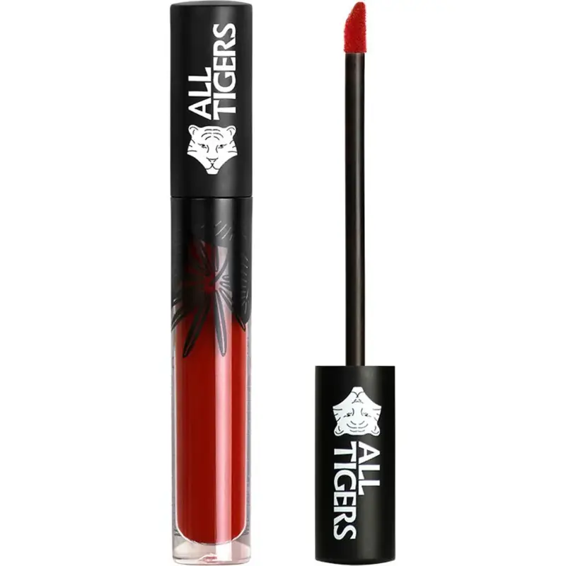 All Tigers, Natural & Vegan, Natural, Brilliant, Lip Gloss, 817, Keep Your Chin Up, 8 ml
